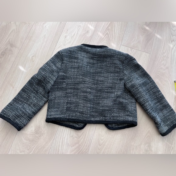 OneWorld tweed cropped 3/4 sleeves blazer - Picture 3 of 10